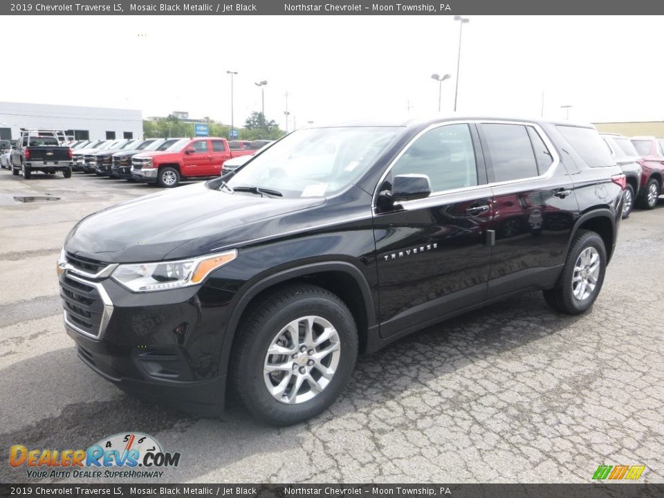 2019 Chevrolet Traverse LS Mosaic Black Metallic / Jet Black Photo #1