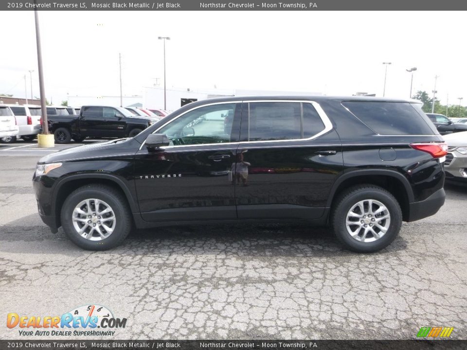 2019 Chevrolet Traverse LS Mosaic Black Metallic / Jet Black Photo #2
