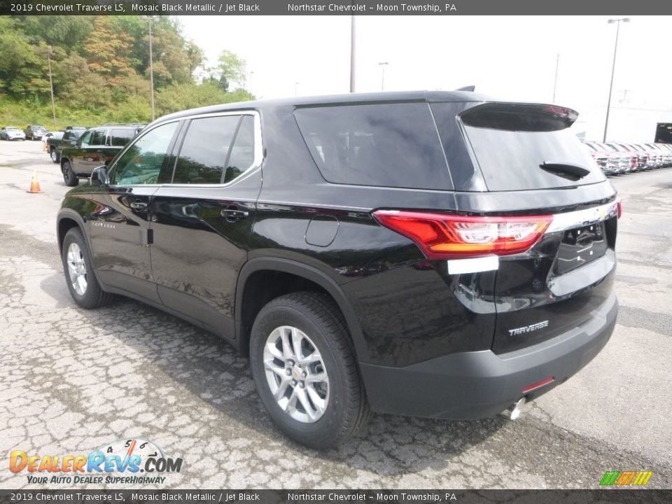 2019 Chevrolet Traverse LS Mosaic Black Metallic / Jet Black Photo #3