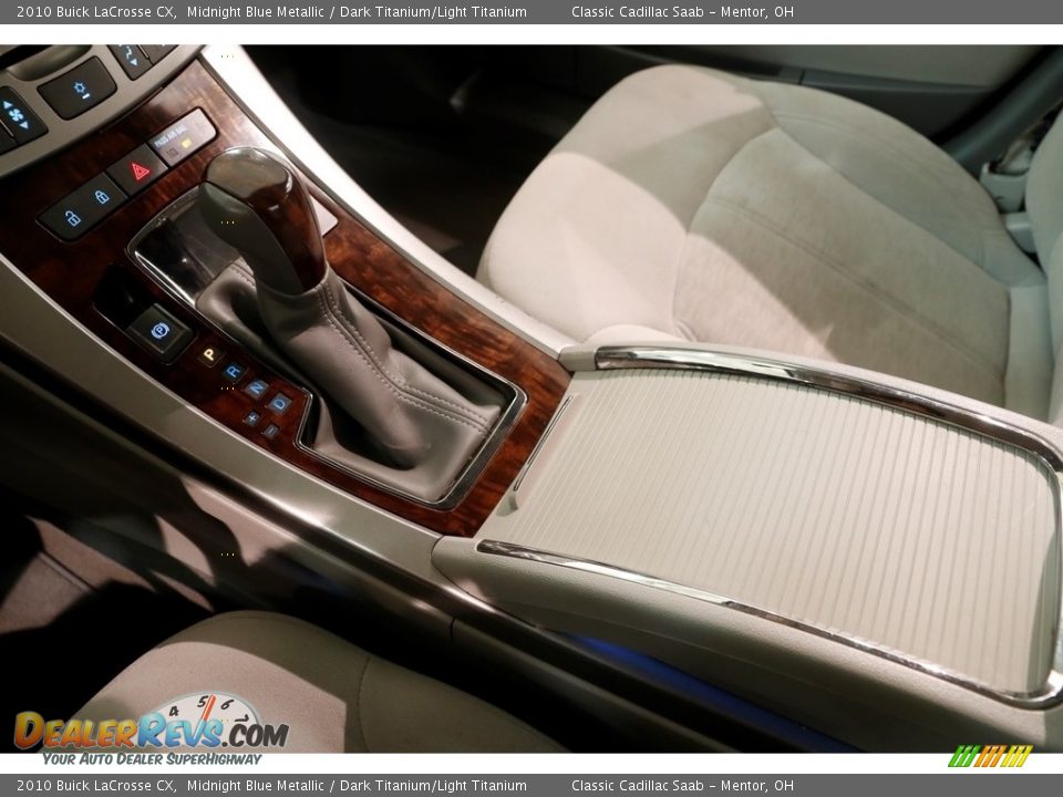 2010 Buick LaCrosse CX Midnight Blue Metallic / Dark Titanium/Light Titanium Photo #11