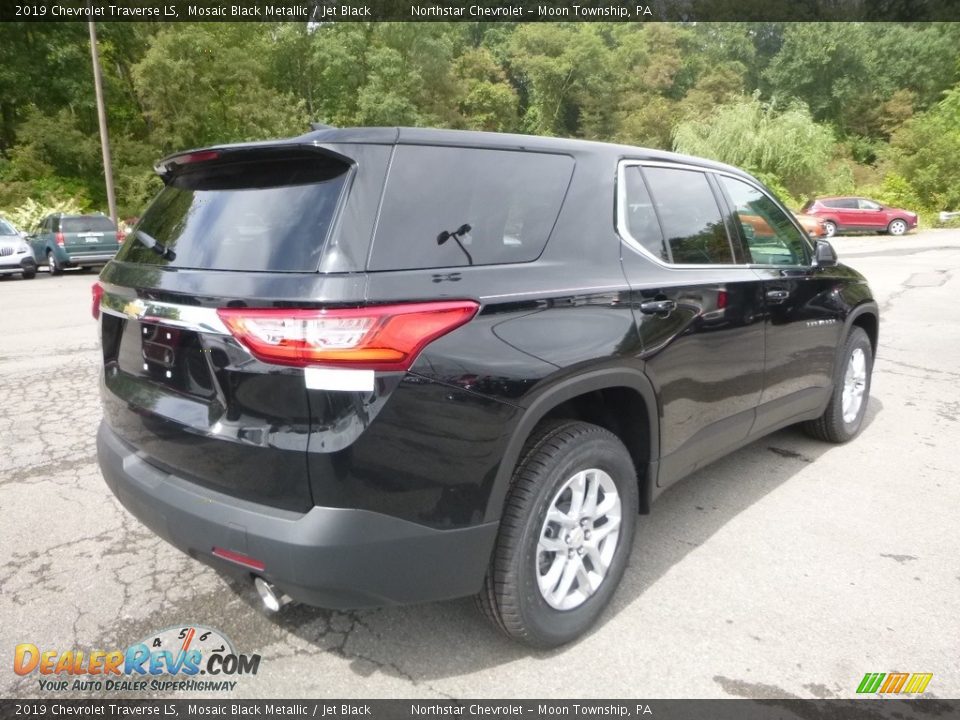 2019 Chevrolet Traverse LS Mosaic Black Metallic / Jet Black Photo #5