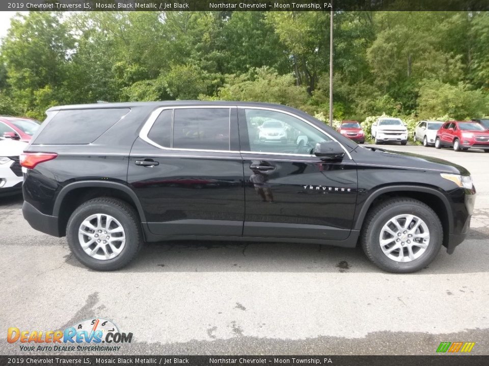 2019 Chevrolet Traverse LS Mosaic Black Metallic / Jet Black Photo #6