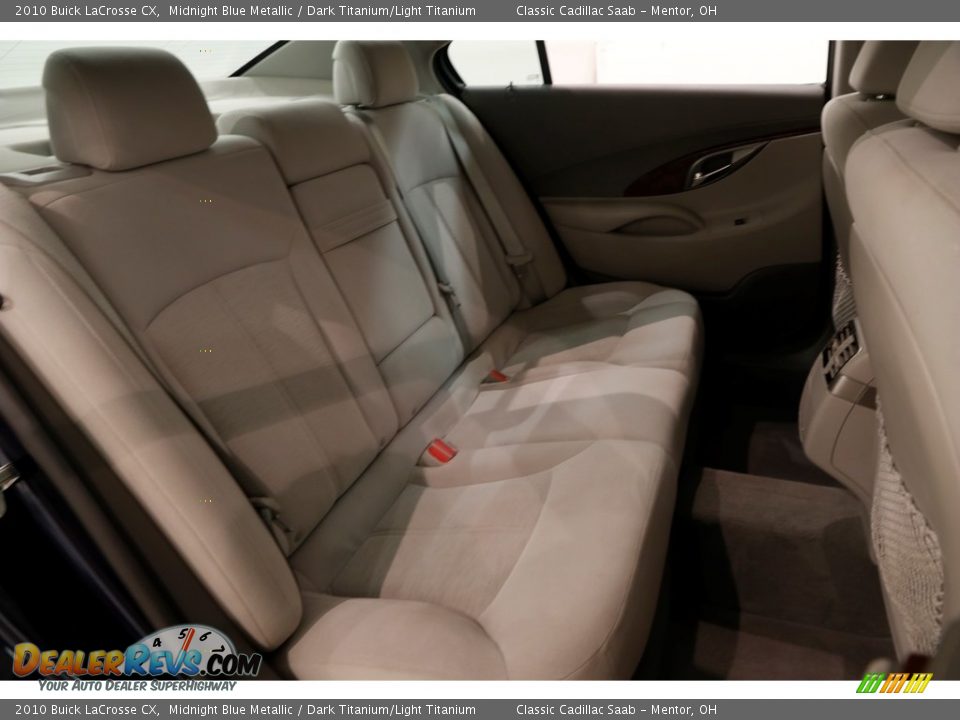 2010 Buick LaCrosse CX Midnight Blue Metallic / Dark Titanium/Light Titanium Photo #14