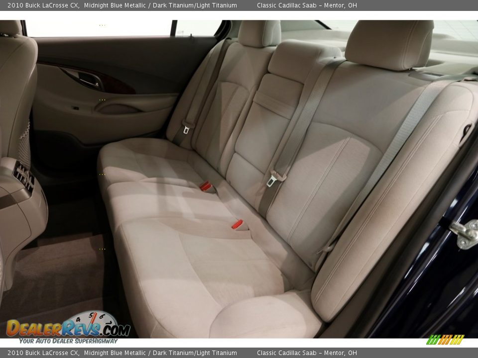 2010 Buick LaCrosse CX Midnight Blue Metallic / Dark Titanium/Light Titanium Photo #15