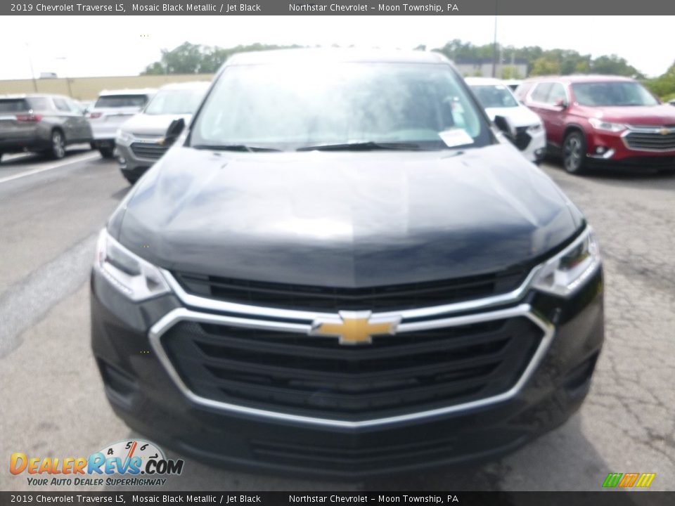 2019 Chevrolet Traverse LS Mosaic Black Metallic / Jet Black Photo #8