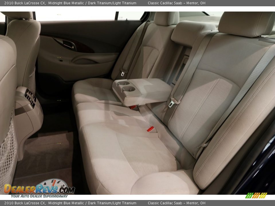 2010 Buick LaCrosse CX Midnight Blue Metallic / Dark Titanium/Light Titanium Photo #16