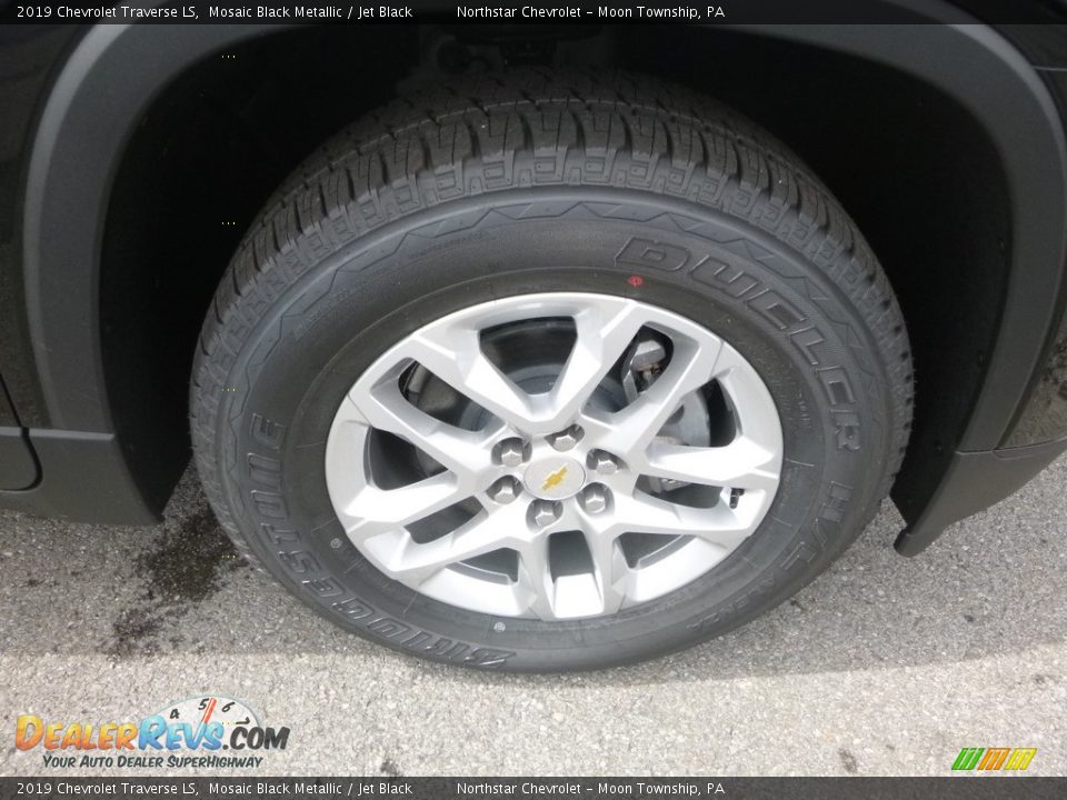 2019 Chevrolet Traverse LS Mosaic Black Metallic / Jet Black Photo #9