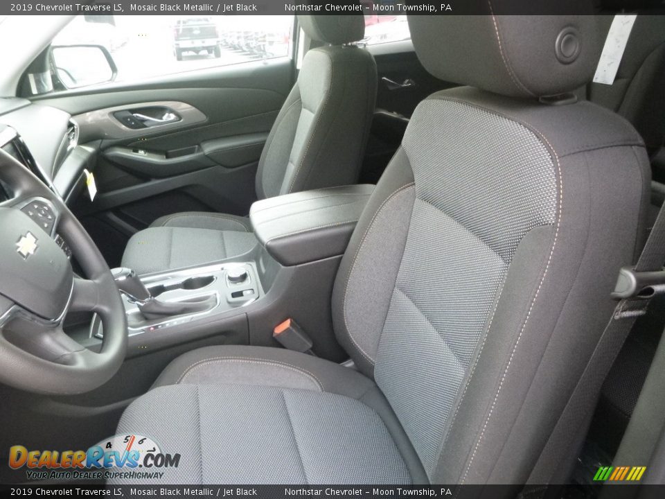 2019 Chevrolet Traverse LS Mosaic Black Metallic / Jet Black Photo #16