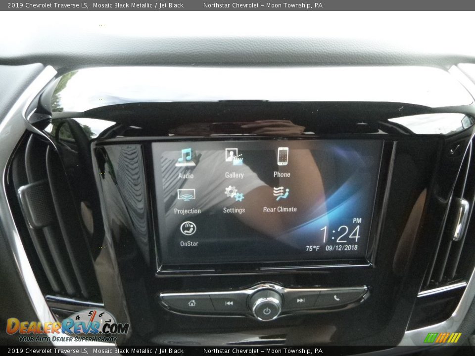 2019 Chevrolet Traverse LS Mosaic Black Metallic / Jet Black Photo #18