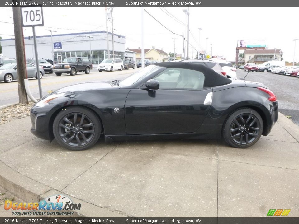 Magnetic Black 2016 Nissan 370Z Touring Roadster Photo #7