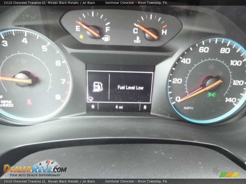 2019 Chevrolet Traverse LS Mosaic Black Metallic / Jet Black Photo #20