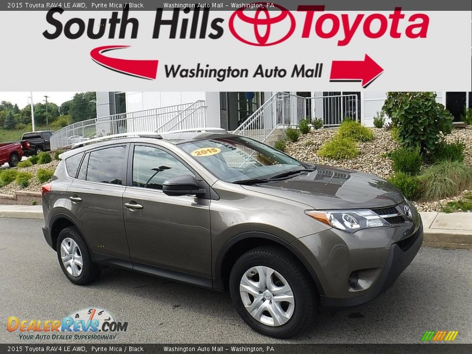 2015 Toyota RAV4 LE AWD Pyrite Mica / Black Photo #1