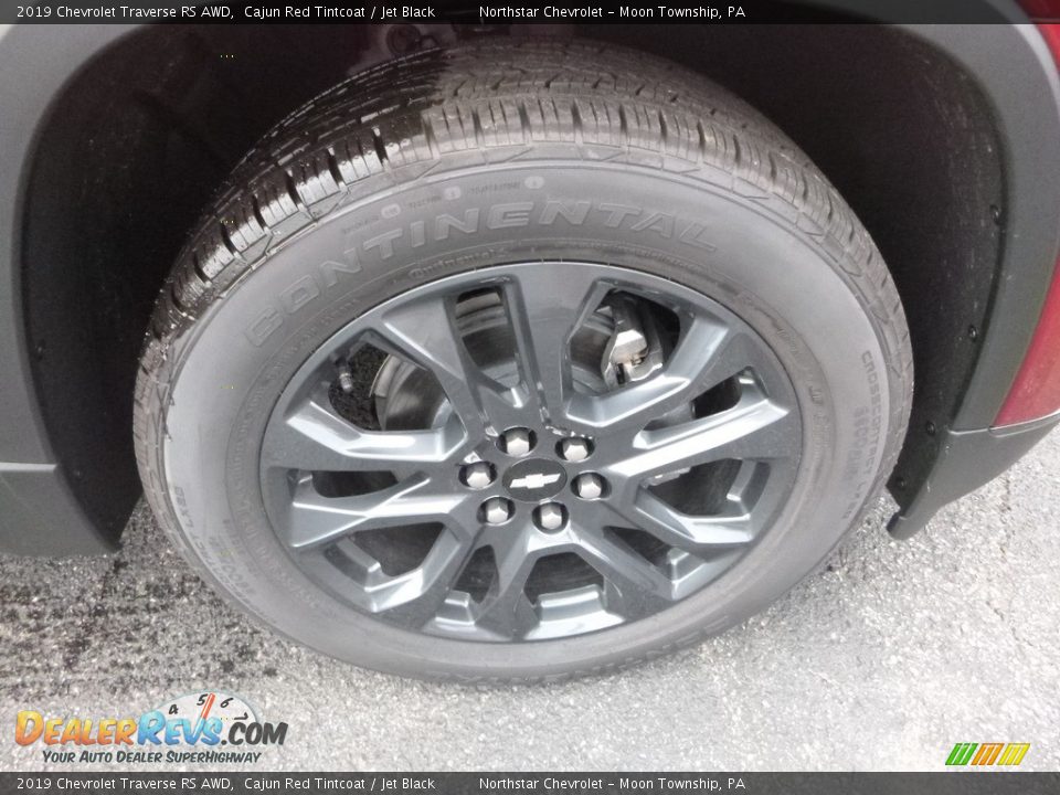 2019 Chevrolet Traverse RS AWD Cajun Red Tintcoat / Jet Black Photo #8