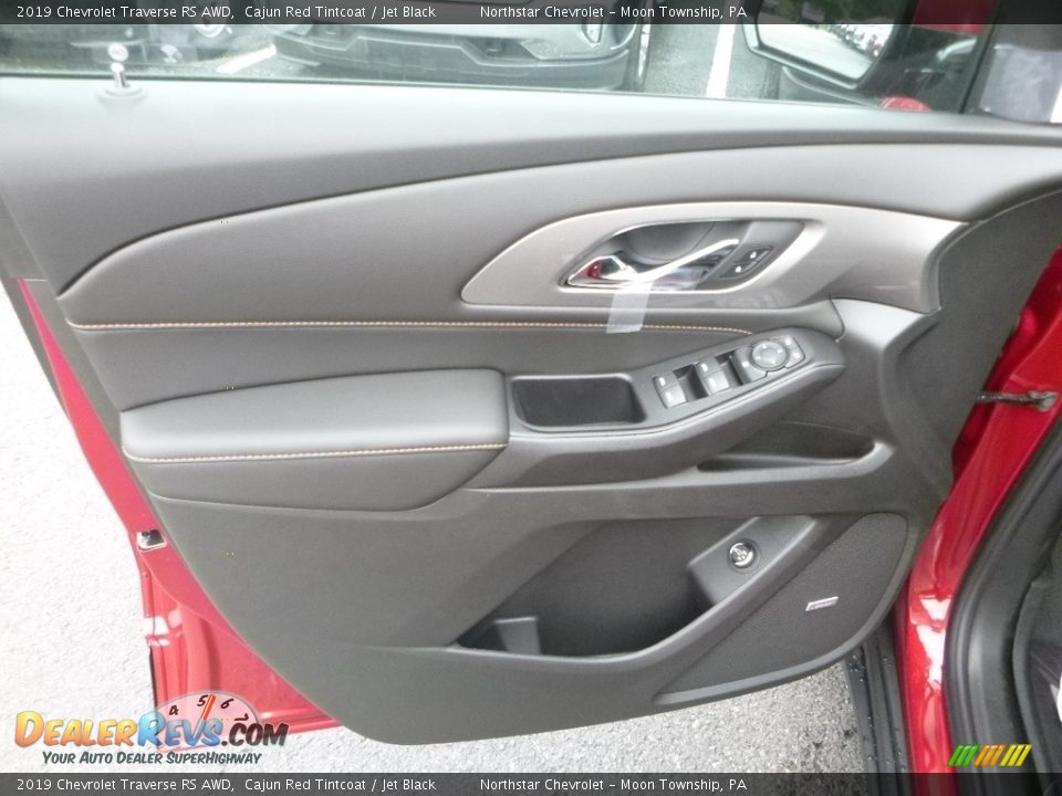 2019 Chevrolet Traverse RS AWD Cajun Red Tintcoat / Jet Black Photo #12