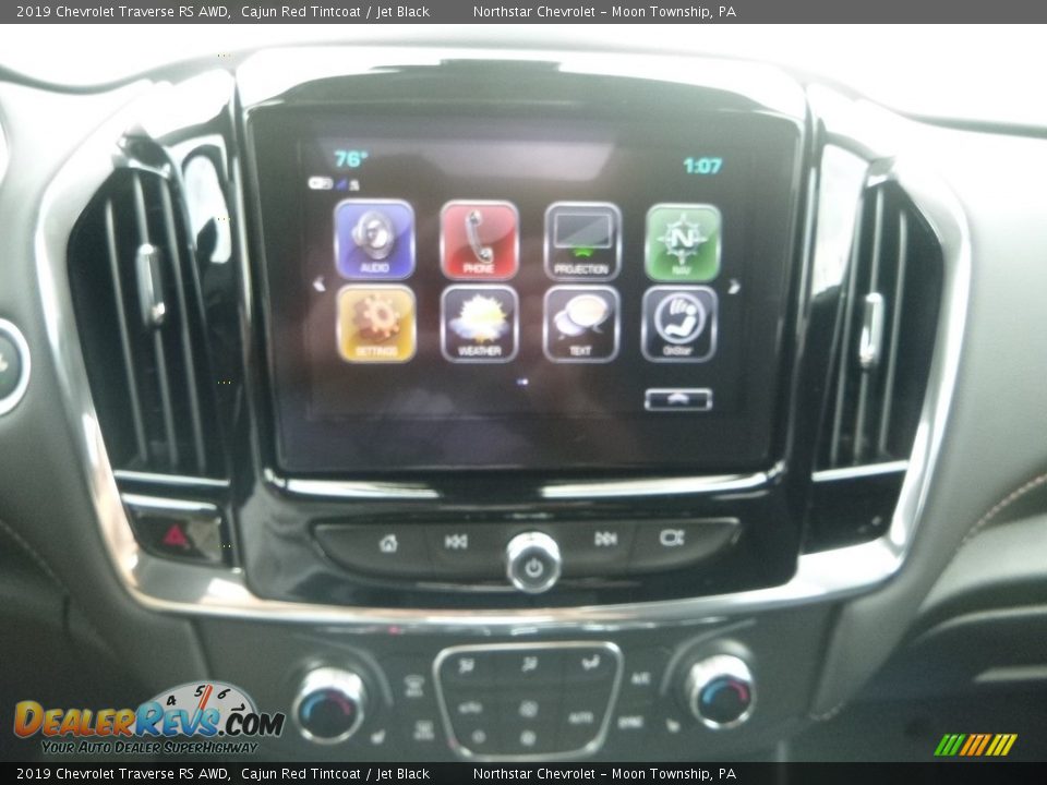 2019 Chevrolet Traverse RS AWD Cajun Red Tintcoat / Jet Black Photo #16