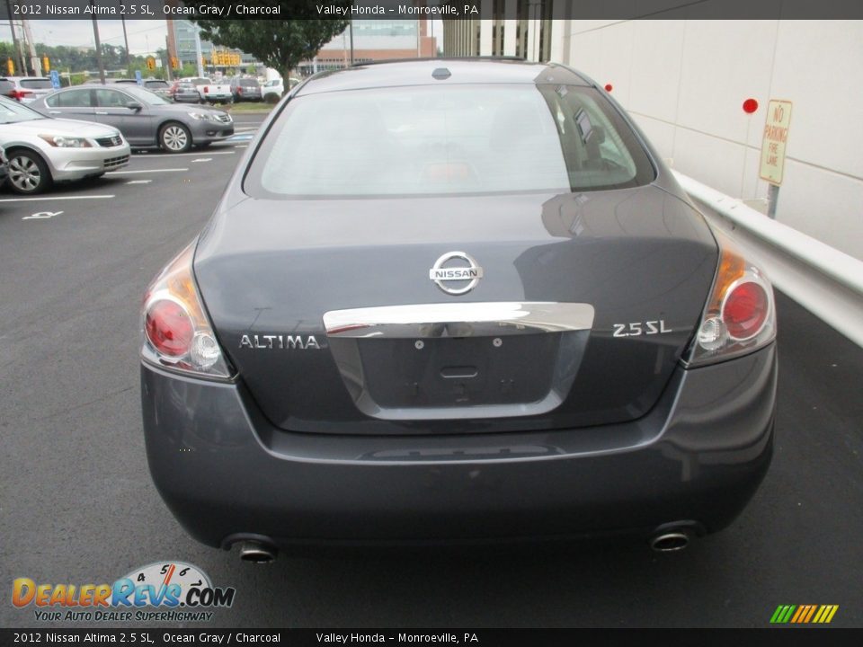 2012 Nissan Altima 2.5 SL Ocean Gray / Charcoal Photo #4