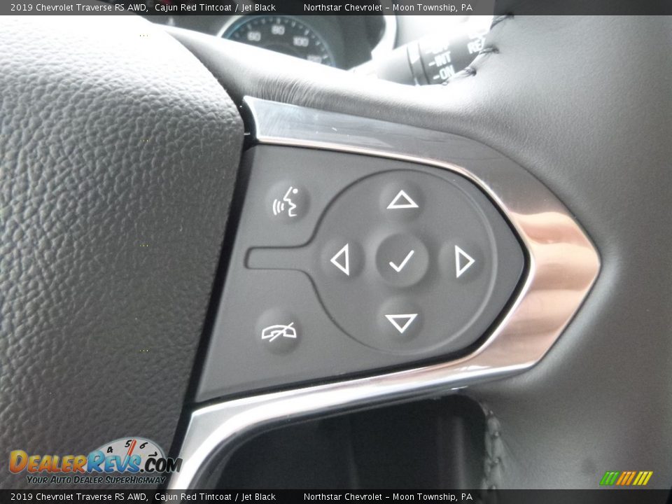 2019 Chevrolet Traverse RS AWD Cajun Red Tintcoat / Jet Black Photo #18