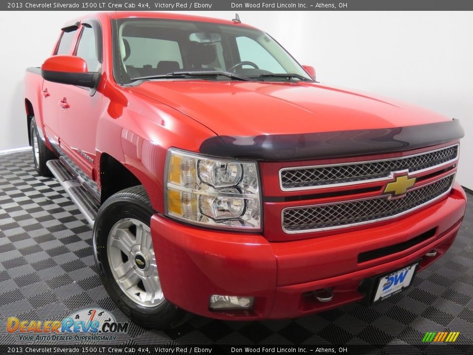 2013 Chevrolet Silverado 1500 LT Crew Cab 4x4 Victory Red / Ebony Photo #1