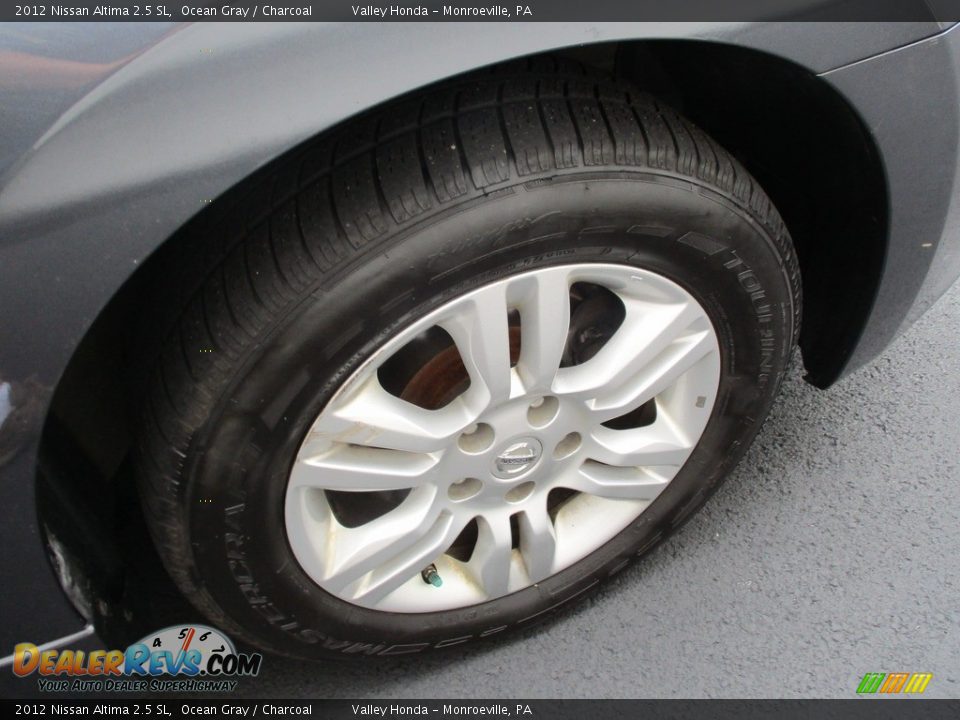 2012 Nissan Altima 2.5 SL Ocean Gray / Charcoal Photo #6