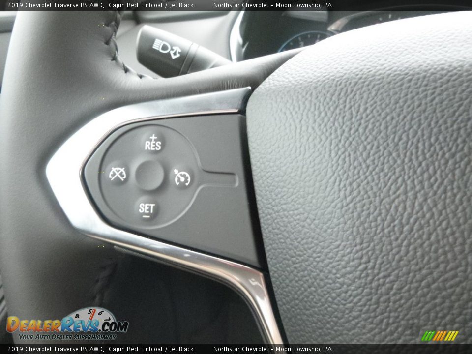 2019 Chevrolet Traverse RS AWD Cajun Red Tintcoat / Jet Black Photo #19