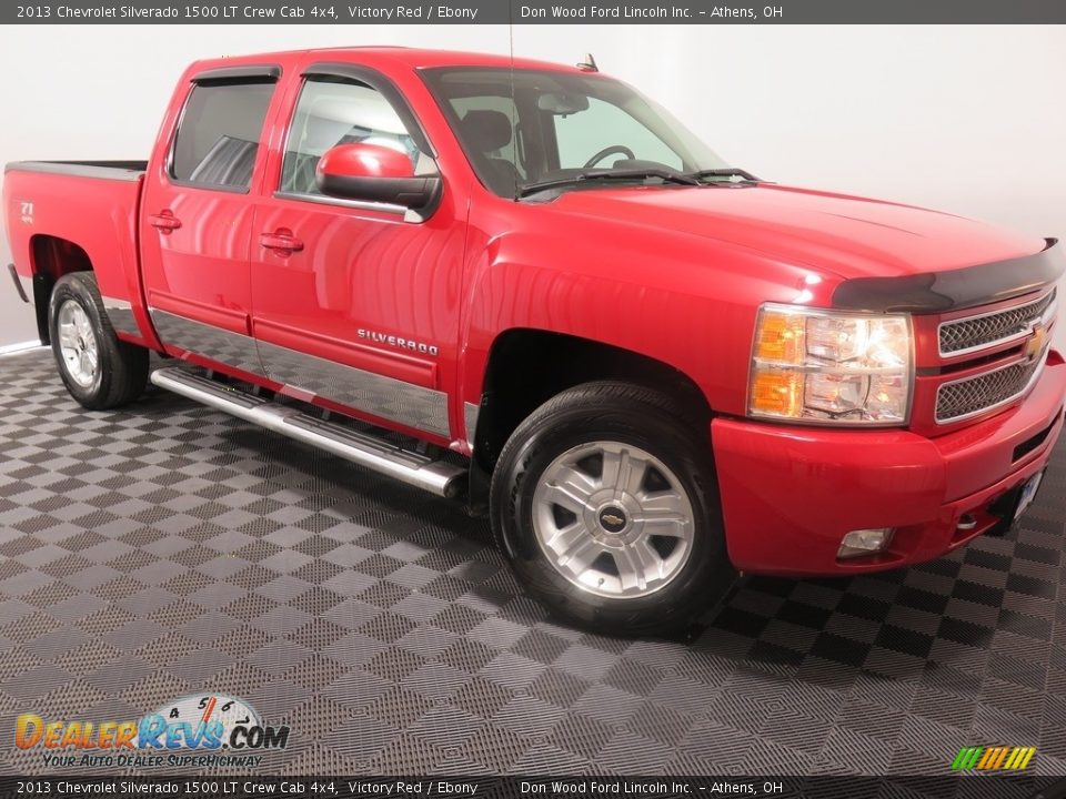 2013 Chevrolet Silverado 1500 LT Crew Cab 4x4 Victory Red / Ebony Photo #2