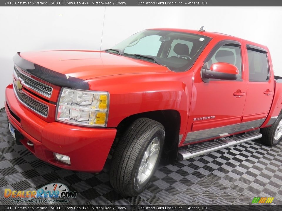 2013 Chevrolet Silverado 1500 LT Crew Cab 4x4 Victory Red / Ebony Photo #3