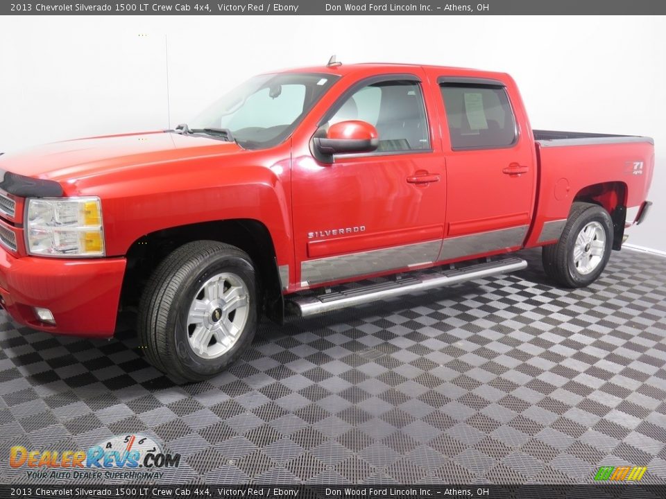 2013 Chevrolet Silverado 1500 LT Crew Cab 4x4 Victory Red / Ebony Photo #4