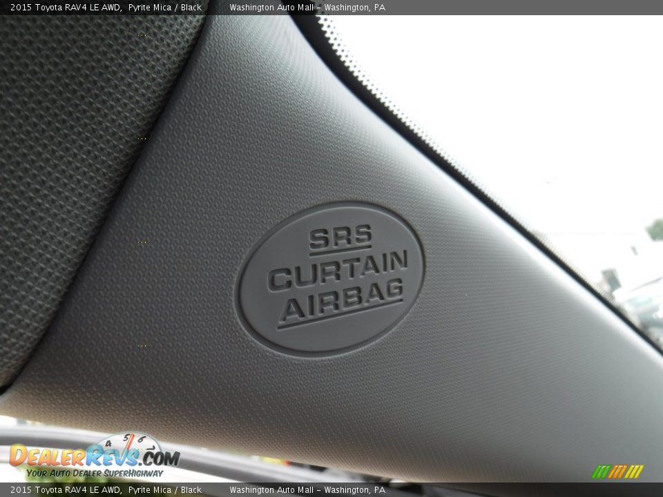 2015 Toyota RAV4 LE AWD Pyrite Mica / Black Photo #19