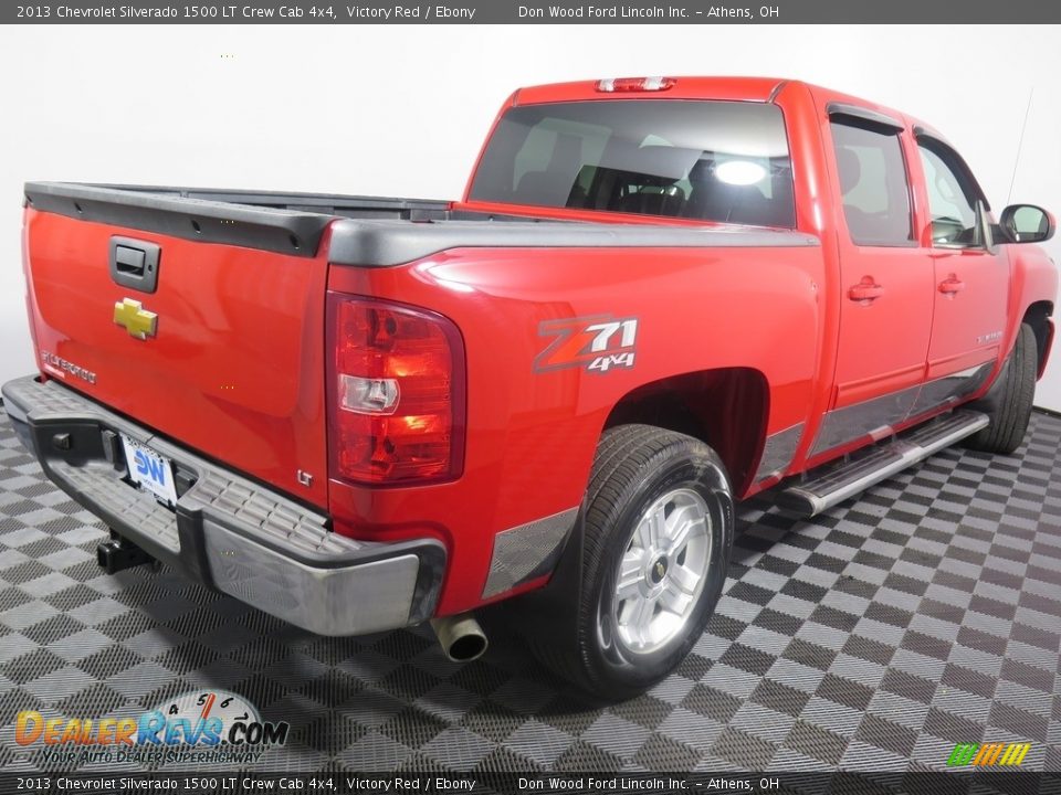 2013 Chevrolet Silverado 1500 LT Crew Cab 4x4 Victory Red / Ebony Photo #8