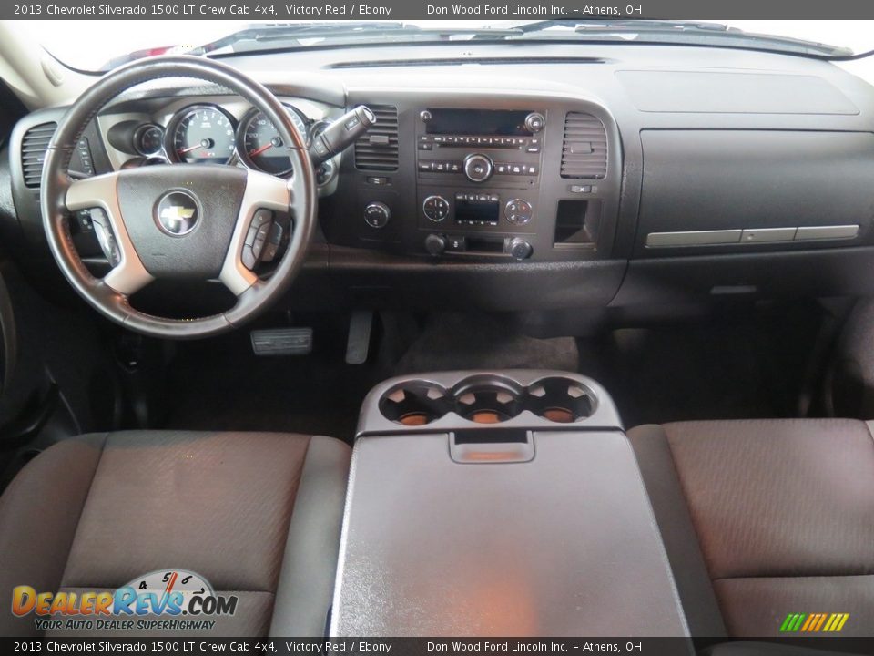 2013 Chevrolet Silverado 1500 LT Crew Cab 4x4 Victory Red / Ebony Photo #9