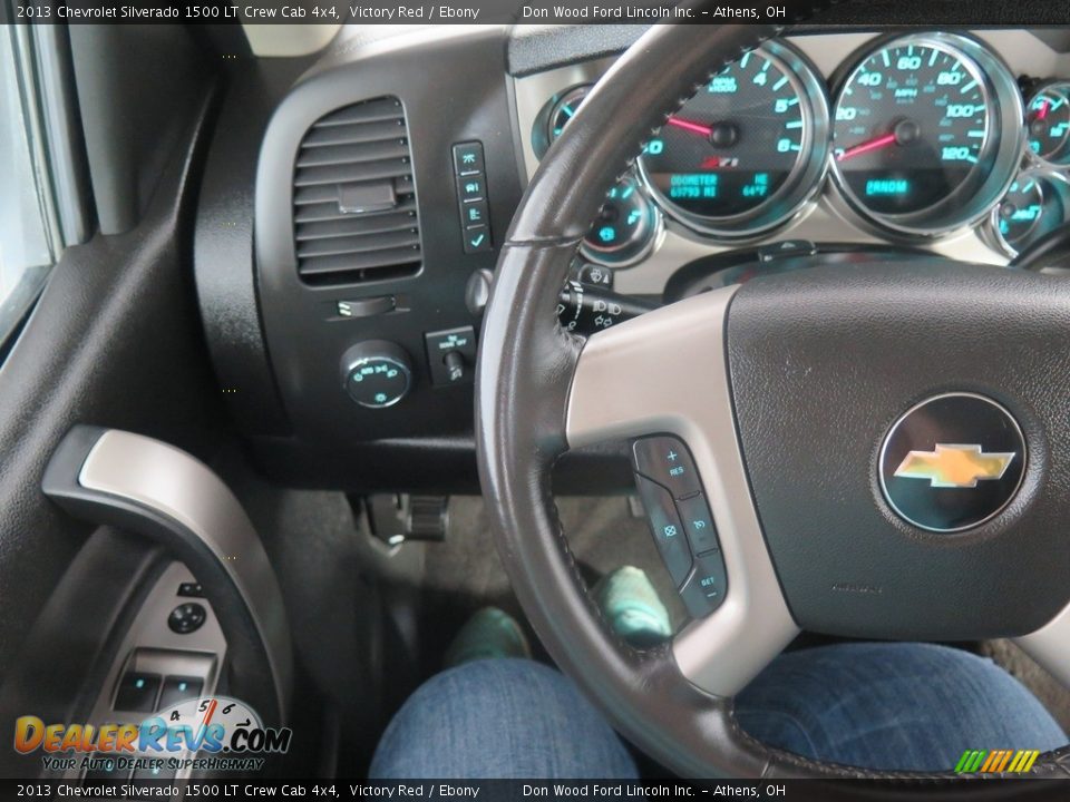 2013 Chevrolet Silverado 1500 LT Crew Cab 4x4 Victory Red / Ebony Photo #11