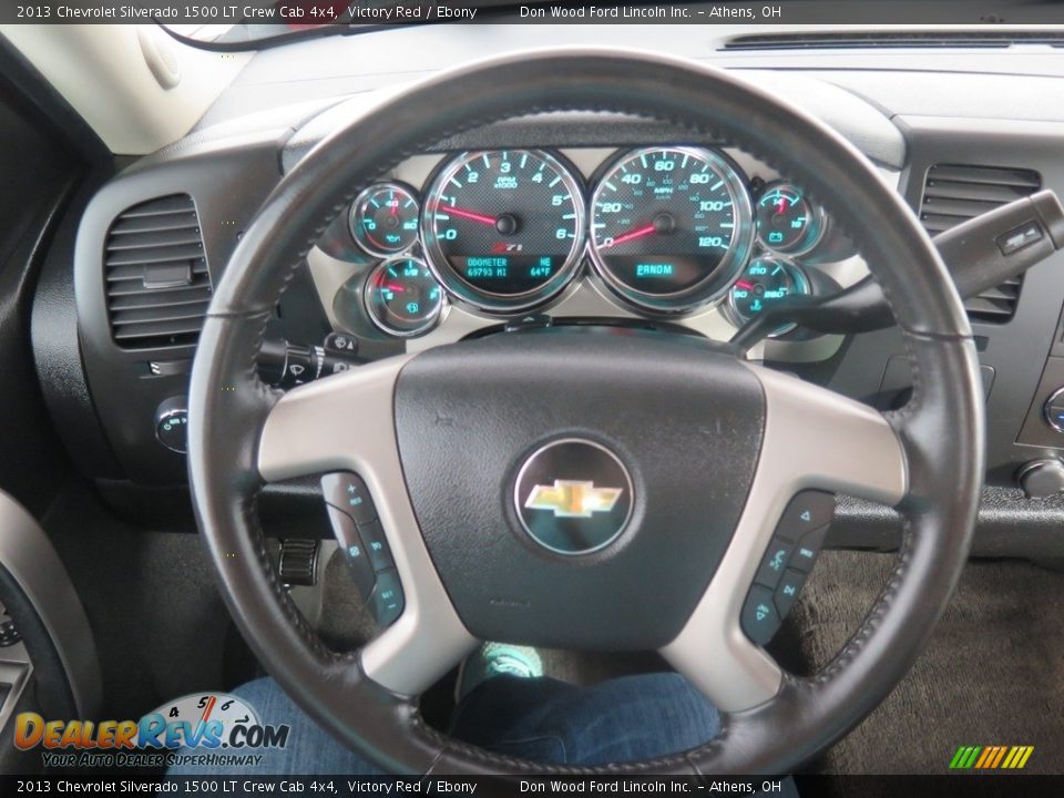 2013 Chevrolet Silverado 1500 LT Crew Cab 4x4 Victory Red / Ebony Photo #12