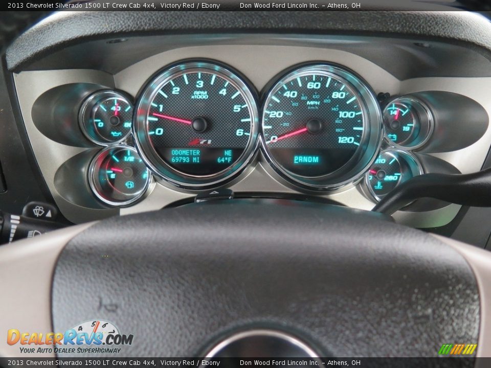 2013 Chevrolet Silverado 1500 LT Crew Cab 4x4 Victory Red / Ebony Photo #14