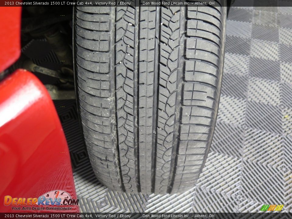 2013 Chevrolet Silverado 1500 LT Crew Cab 4x4 Victory Red / Ebony Photo #20