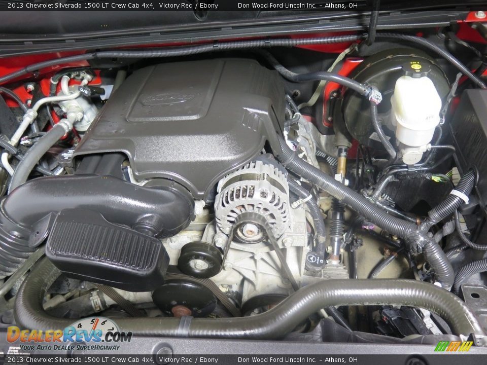 2013 Chevrolet Silverado 1500 LT Crew Cab 4x4 Victory Red / Ebony Photo #25