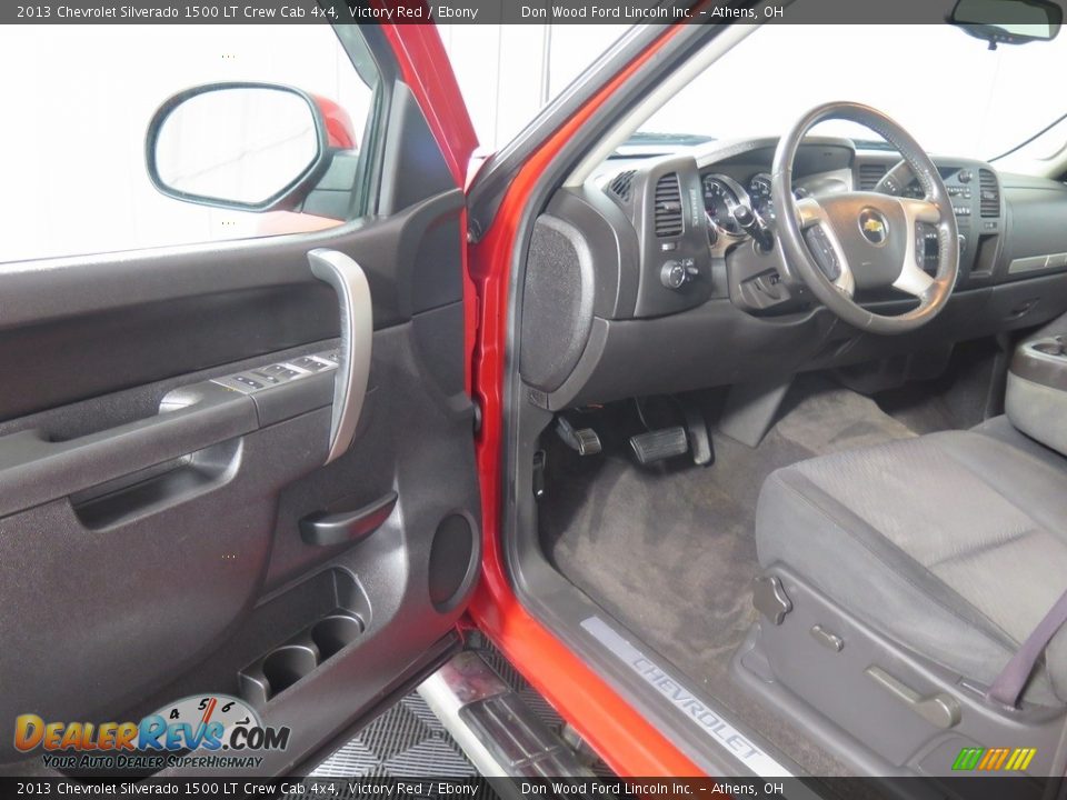 2013 Chevrolet Silverado 1500 LT Crew Cab 4x4 Victory Red / Ebony Photo #26