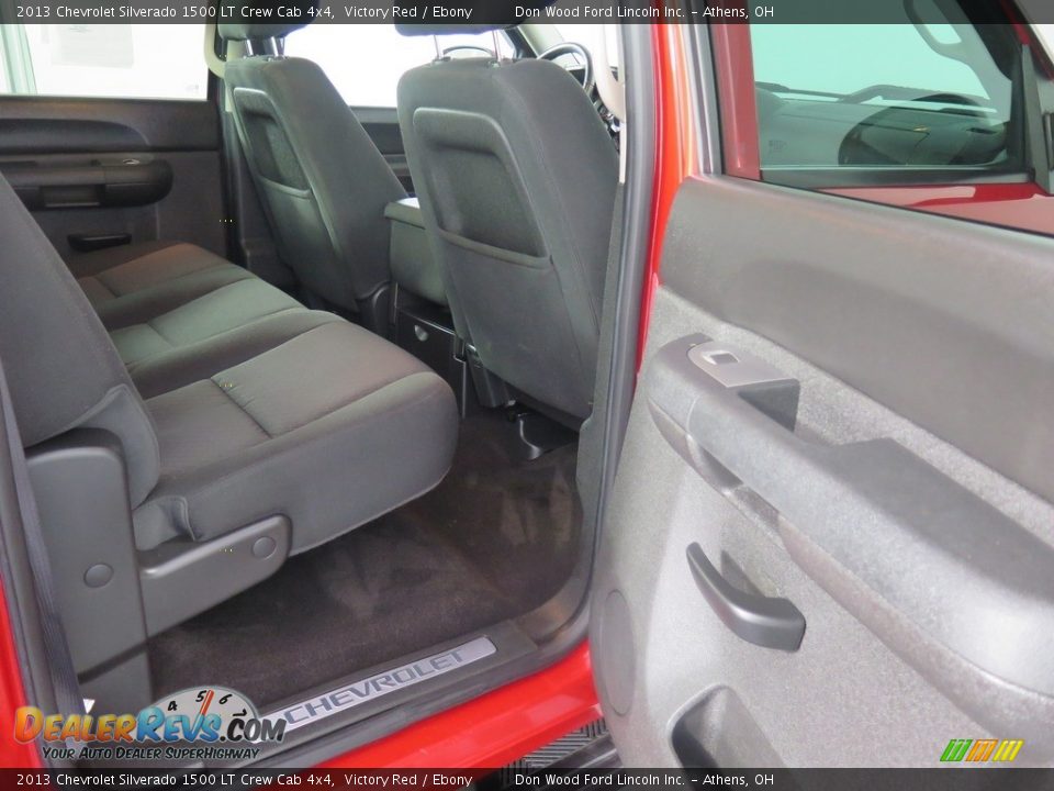 2013 Chevrolet Silverado 1500 LT Crew Cab 4x4 Victory Red / Ebony Photo #28
