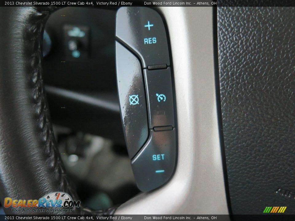 2013 Chevrolet Silverado 1500 LT Crew Cab 4x4 Victory Red / Ebony Photo #31