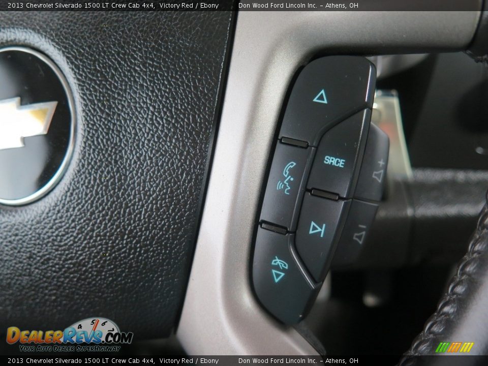 2013 Chevrolet Silverado 1500 LT Crew Cab 4x4 Victory Red / Ebony Photo #32