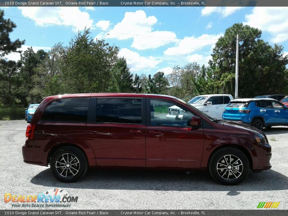 2019 Dodge Grand Caravan SXT Octane Red Pearl / Black Photo #6