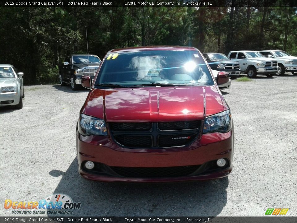 2019 Dodge Grand Caravan SXT Octane Red Pearl / Black Photo #8