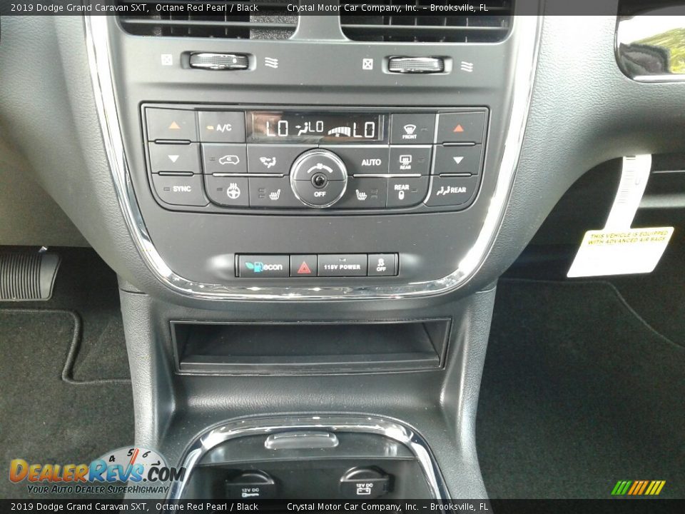 2019 Dodge Grand Caravan SXT Octane Red Pearl / Black Photo #16