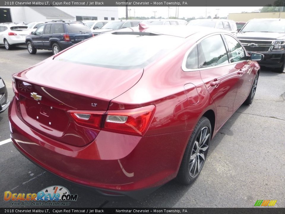 2018 Chevrolet Malibu LT Cajun Red Tintcoat / Jet Black Photo #5