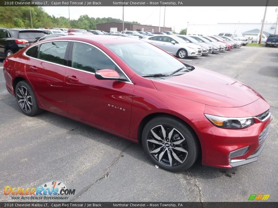 2018 Chevrolet Malibu LT Cajun Red Tintcoat / Jet Black Photo #7