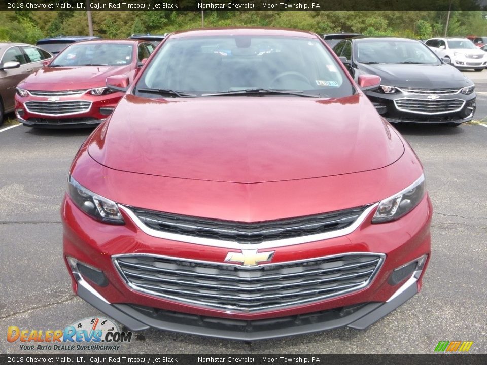 2018 Chevrolet Malibu LT Cajun Red Tintcoat / Jet Black Photo #8
