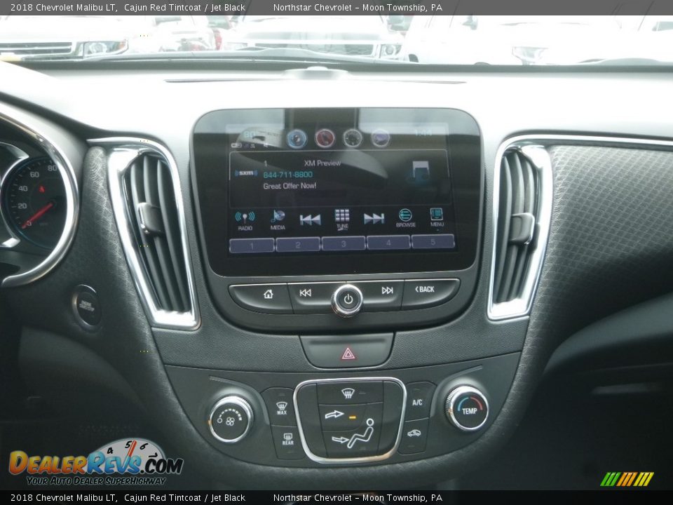 2018 Chevrolet Malibu LT Cajun Red Tintcoat / Jet Black Photo #17