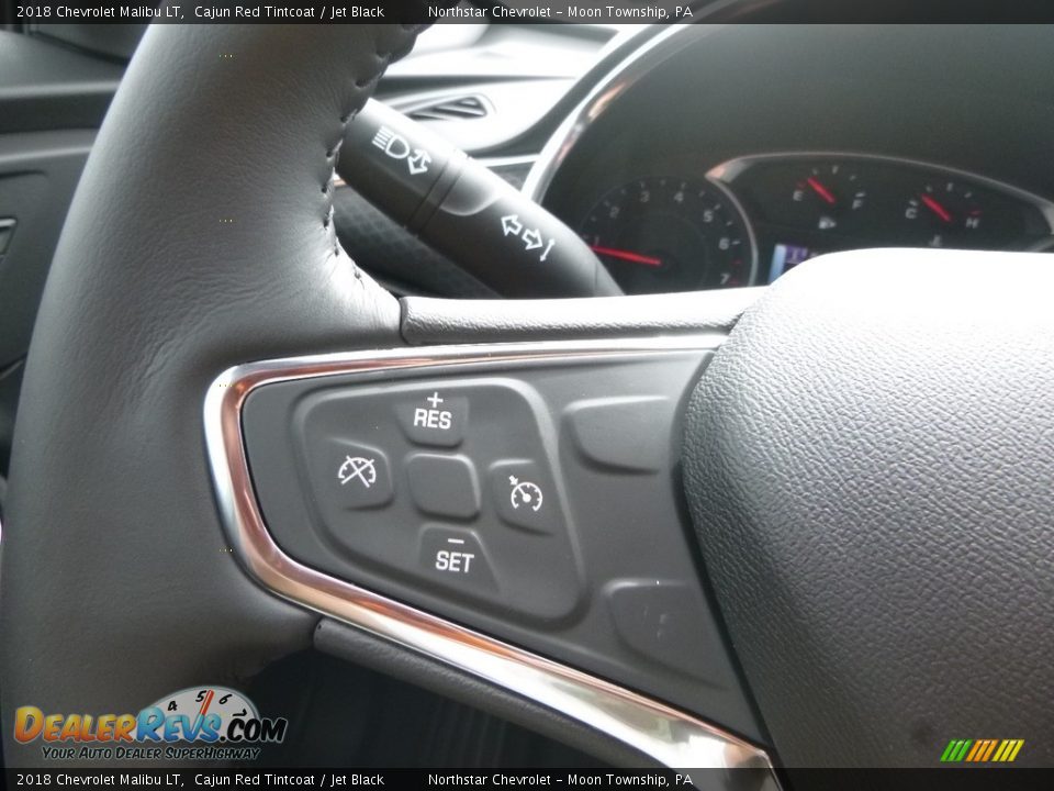 2018 Chevrolet Malibu LT Cajun Red Tintcoat / Jet Black Photo #20