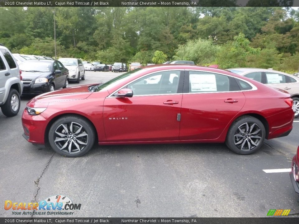 2018 Chevrolet Malibu LT Cajun Red Tintcoat / Jet Black Photo #2