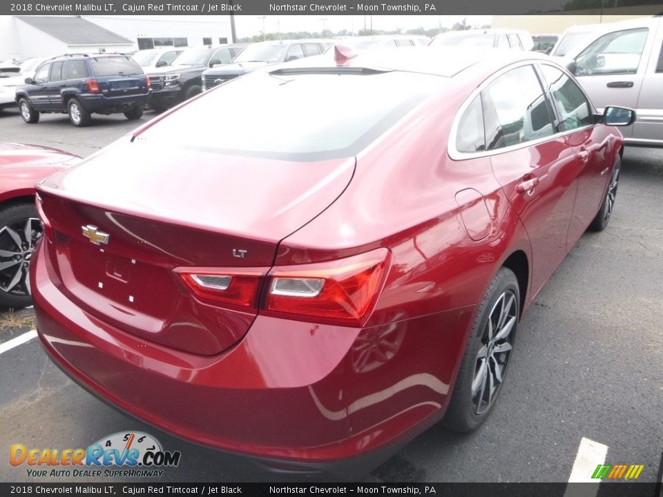 2018 Chevrolet Malibu LT Cajun Red Tintcoat / Jet Black Photo #5