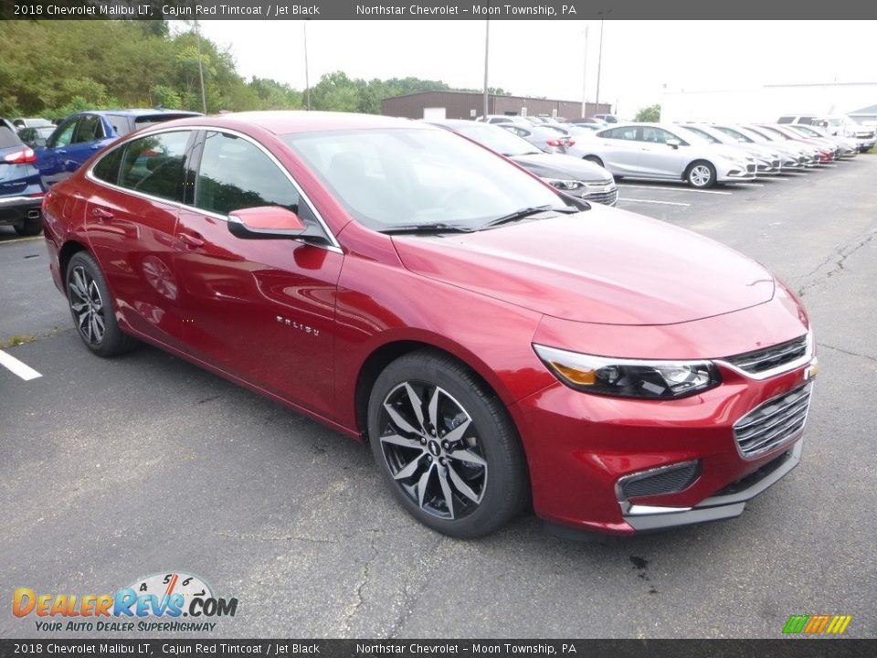 2018 Chevrolet Malibu LT Cajun Red Tintcoat / Jet Black Photo #6
